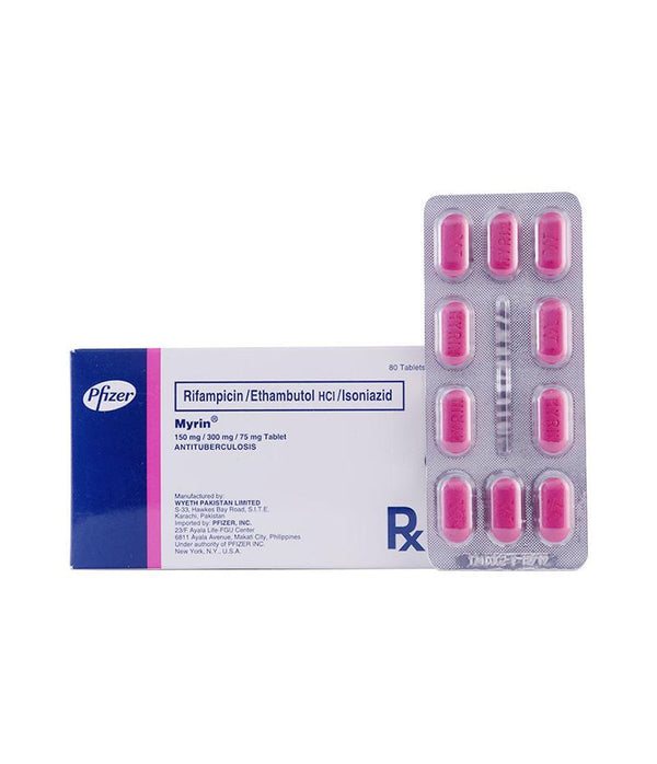 Myrin Tablet 10's-Lung Care-Pfizer-Mediclick PH