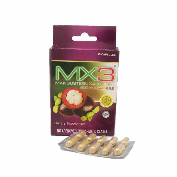 Mx3 pure xanthone 500 mg capsule 10's-Multivitamins / Supplements-DMI-Mediclick PH
