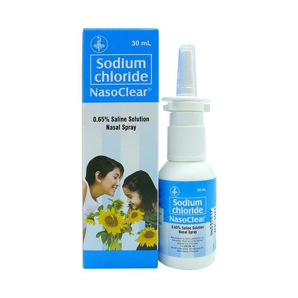 Nasoclear 0.65% Nasal Spray 30ml-Cough & Colds-Unilab-Mediclick PH