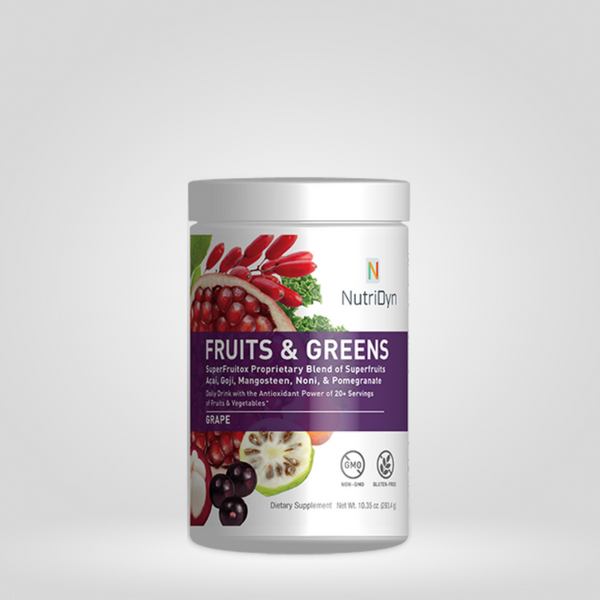Nutridyn  Fruits & Greens (Grape Flavor) 1 Bottle
