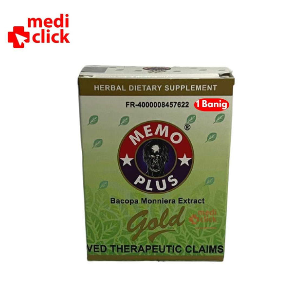 Memo Plus Gold 125mg 10 Capsules
