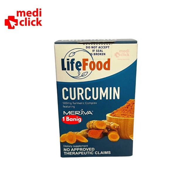 Lifefood Curcumin 500mg 10 Capsules