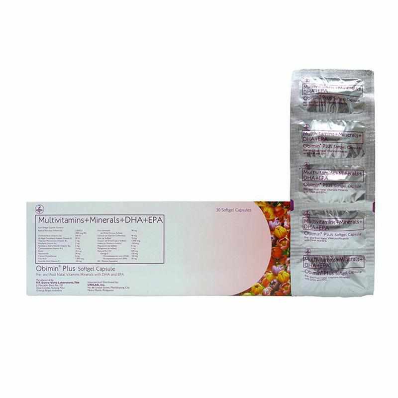 Obimin Plus Softgel Capsule 10's-Multivitamins/ Supplements-Bayer-Mediclick PH