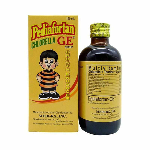 Pediafortan Ge Syrup 120ml-Multivitamins/ Supplements-Medi-Rx-Mediclick PH