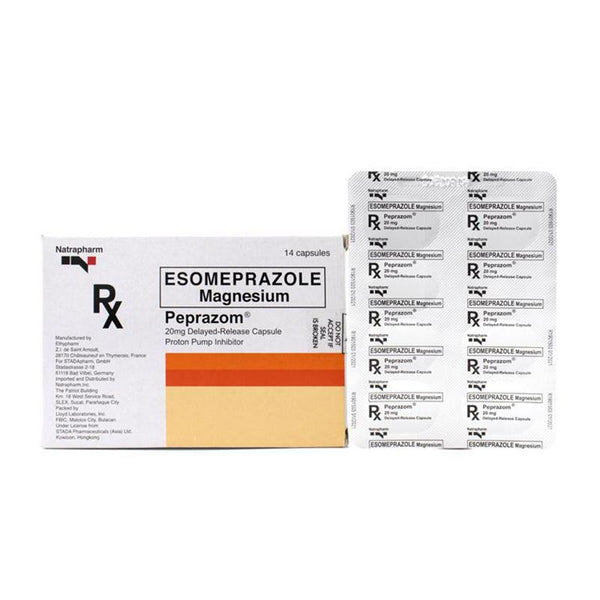 Peprazom Capsule 20mg 7's-Gastro Care-Natrapharm-Mediclick PH