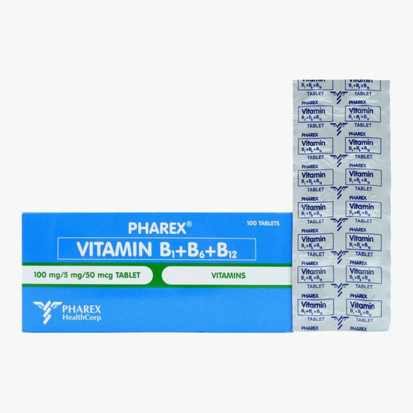 Pharexvit-B 1 6 12 Tablet 10's-Multivitamins / Supplements-Pascual lab-Mediclick PH