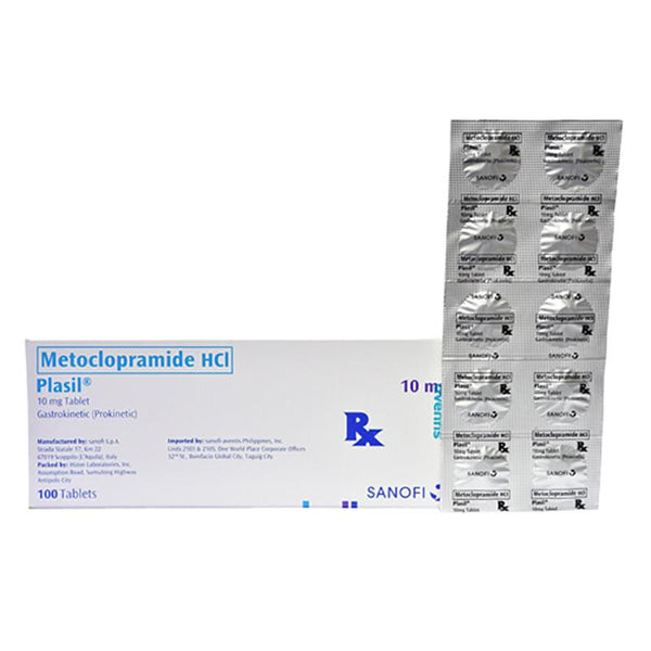 Plasil Tablet 10mg 10's-Gastro Care-Sanofi-Aventis-Mediclick PH