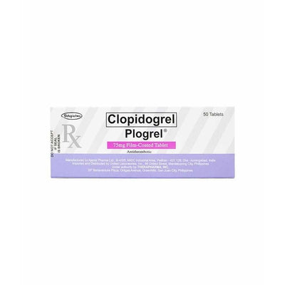 Plogrel 75 mg tablet 10's-Blood Care-UniLab-Mediclick PH