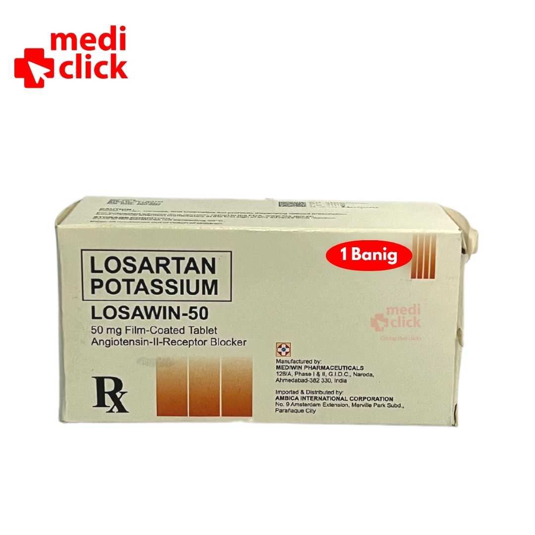 Losawin 50 50mg 10 Tablets