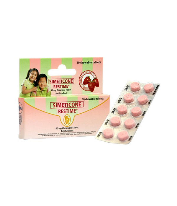 Restime 40mg Chewable 10's-Gastro Care-Unilab-Mediclick PH