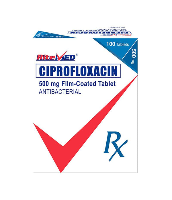 Ritemed Ciprofloxacin Tablet 500mg 10's-Infections Care-Ritemed-Mediclick PH