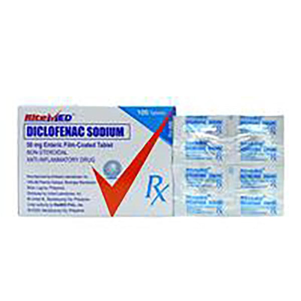 Ritemed Diclofenac Sodium Tablet 50mg 4's-Pain/Fever Care-Ritemed-Mediclick PH
