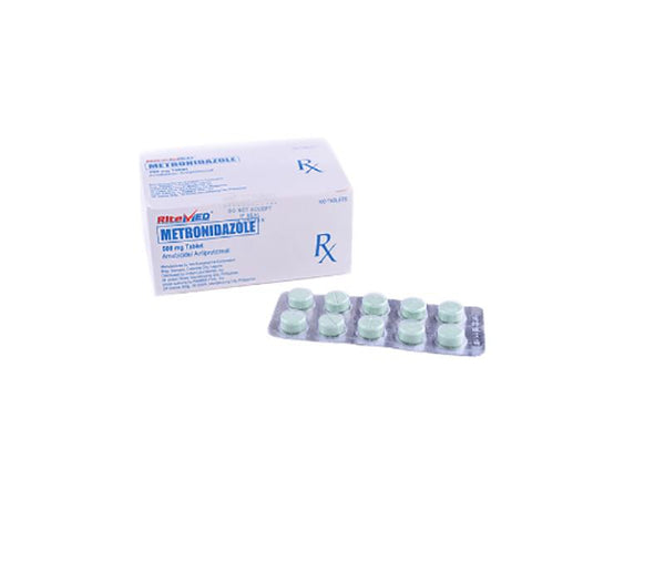 Ritemed Metronidazole Tablet 500mg 10's-Infections Care-Ritemed-Mediclick PH