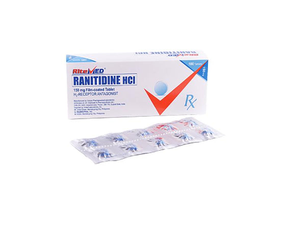 Ritemed Ranitidine Tablet 150mg 10's-Gastro Care-Ritemed-Mediclick PH