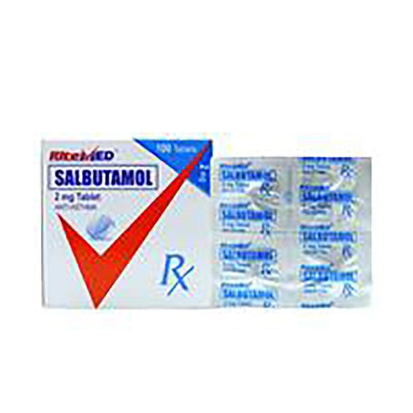 Ritemed Salbutamol 2mg Tablet 4's-Asthma Care-Ritemed-Mediclick PH