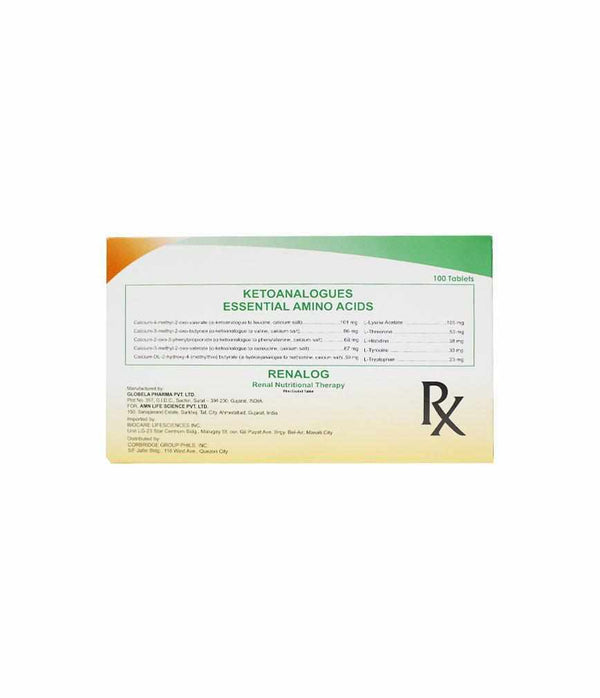 Renalog 600 mg tablet 10's-Kidney Care-Ambica-Mediclick PH