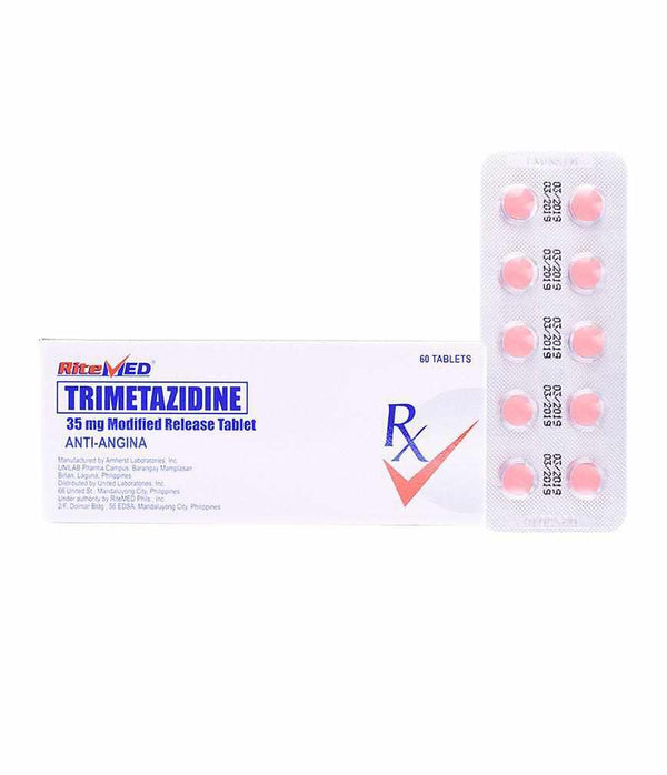 RiteMED Trimetazidine MR 35 mg tablet 10's-Heart Care-Ritemed-Mediclick PH