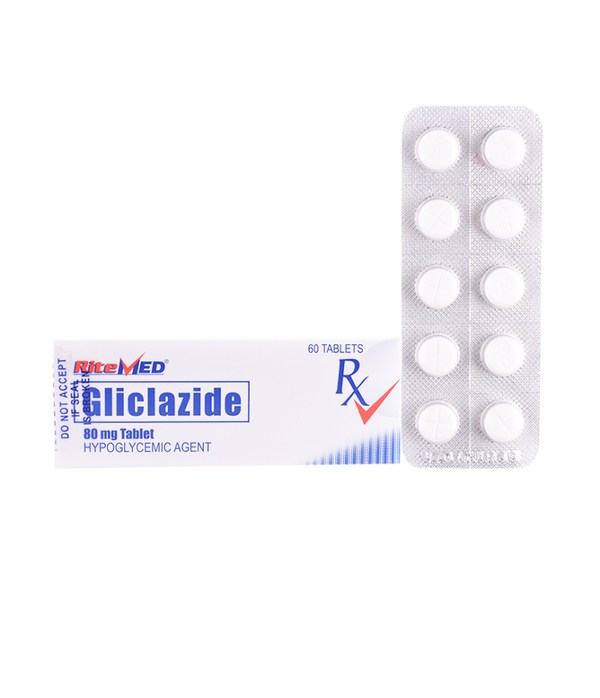 Ritemed Gliclazide Tablet 80mg-Diabetes Care-Ritemed-Mediclick PH