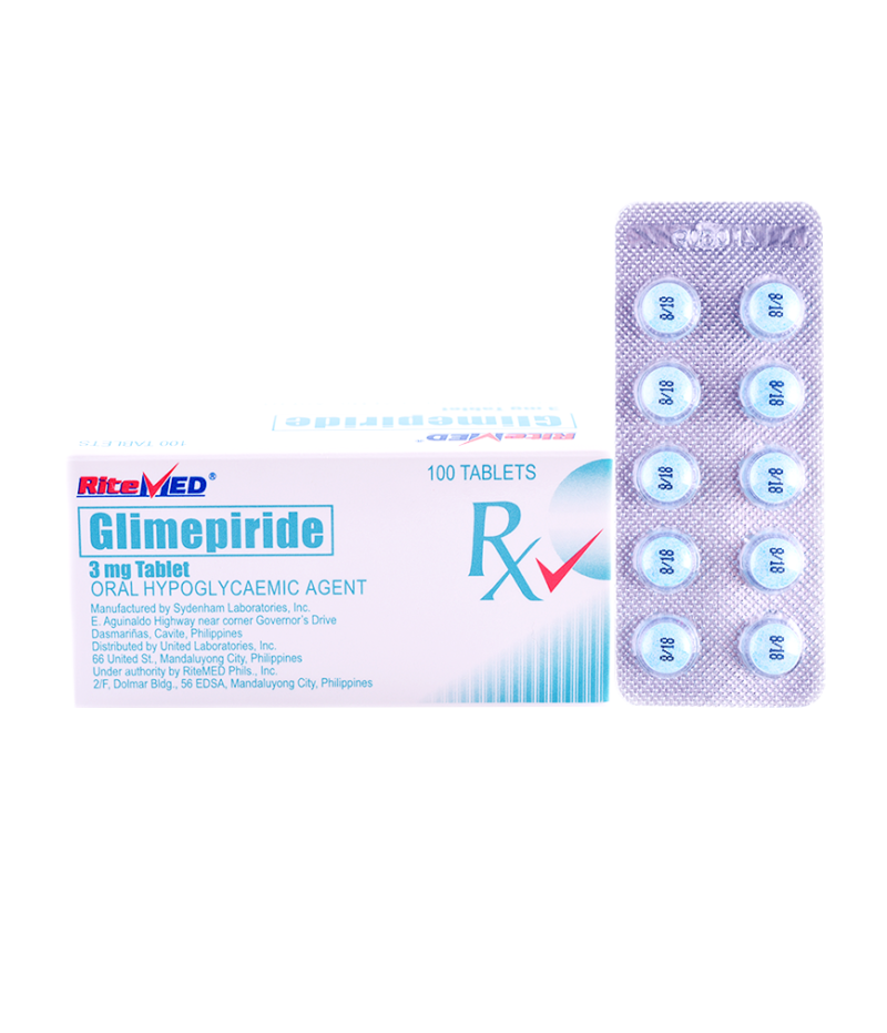 Ritemed Glimepiride 1 Tablet