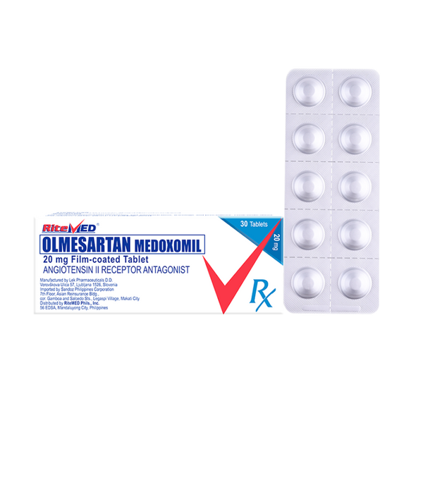 Ritemed Olmesartan Medoxomil Fc Tablet 20mg-BP Care-Ritemed-Mediclick PH
