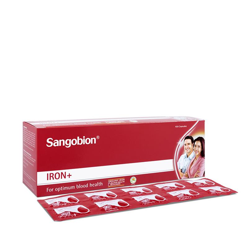 Sangobion Iron+Capsule 10's-Blood Care-P&G Phil-Mediclick PH
