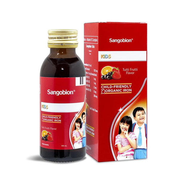 Sangobion Kids Syrup 100ml-Blood Care-P&G Phil-Mediclick PH