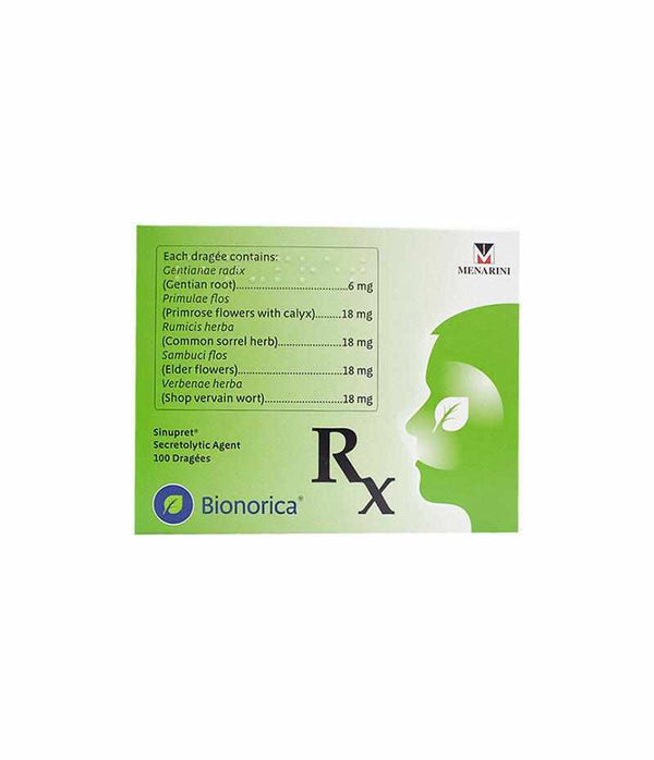 Sinupret Tablet 10's-Respiratory Care-Bionorica-Mediclick PH