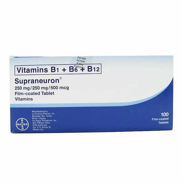 Supraneuron Tablet 10's-Multivitamins/ Supplements-Bayer-Mediclick PH