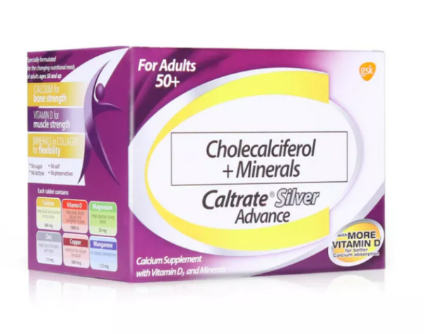 Caltrate Silver Advance 8 Tablets