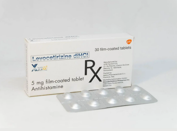 Xyzal 5mg 10 Tablets