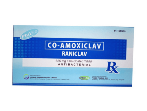 Raniclav 625mg 1 Tablet