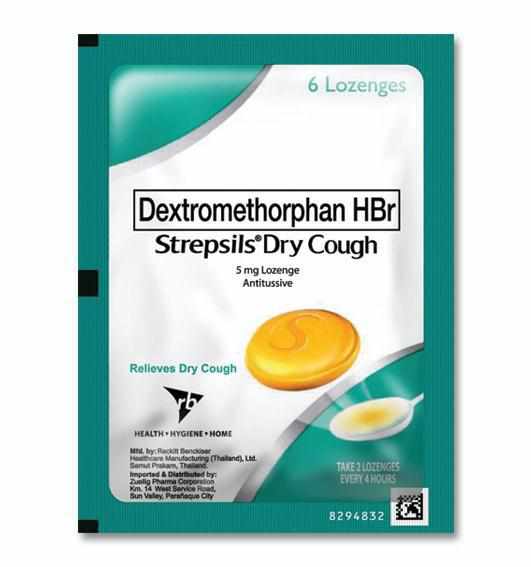 Strepsils Loz Dry Cough blister pack-Oral Care-Reckitt Benckiser-Mediclick PH