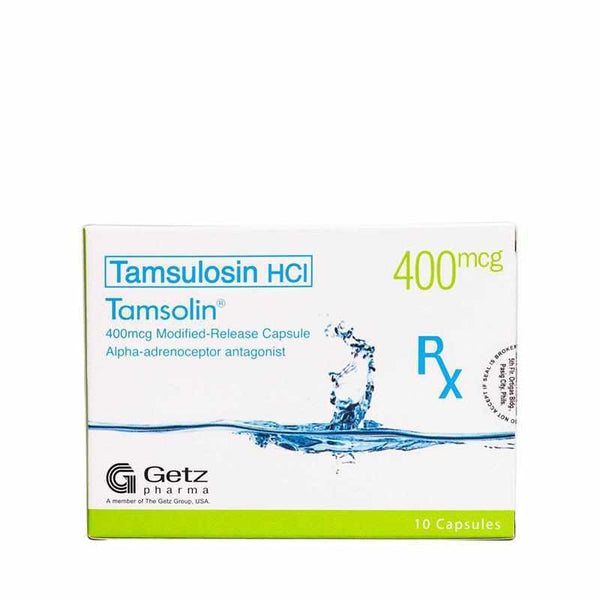 Tamsolin Capsule 400mcg 10's-Prostate Care-Getz Pharma-Mediclick PH