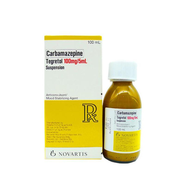 Tegretol Syrup 100mg/5ml 100ml-Brain Care-Novartis healthcare-Mediclick PH