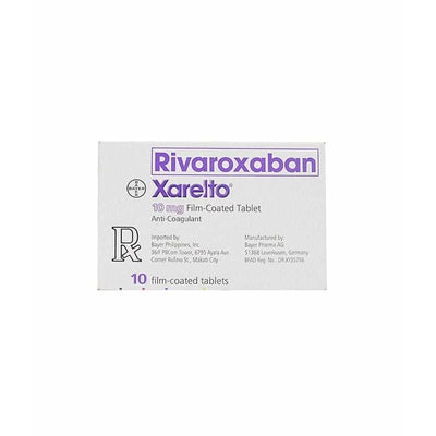 Xarelto 10 mg tablet-Blood Care-Bayer-Mediclick PH