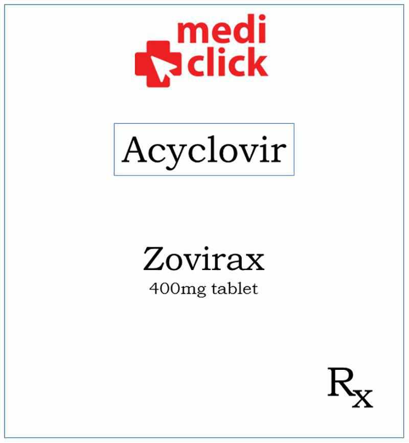 Zovirax 200mg 5 Tablets