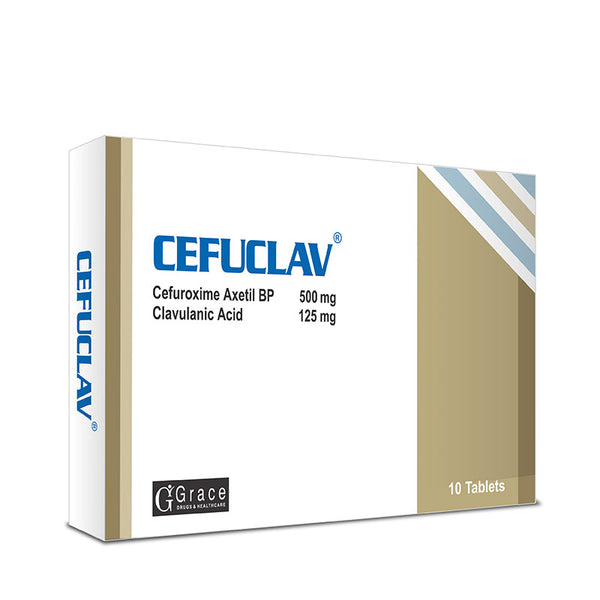 Cefuclav Suspension 500mg/125mg 1 Tablet