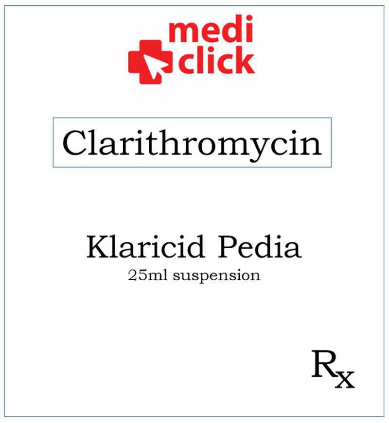 Klaricid 125mg 1 Bottle