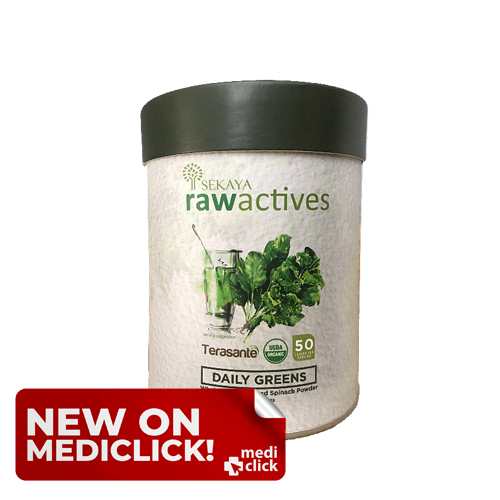 Sekaya Raw Actives, Daily Greens Powder (300g can)-Vitamins & Supplements-Mediclick PH-Mediclick PH