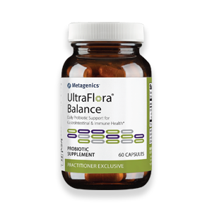 UltraFlora Balance 15 Billion 2 Strains Probiotic (60 capsules)-Vitamins & Supplements-Metagenics-Mediclick PH