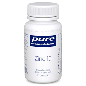 Zinc Picolinate 15mg (60 capsules)-Vitamins & Supplements-Pure Encapsulations-Mediclick PH